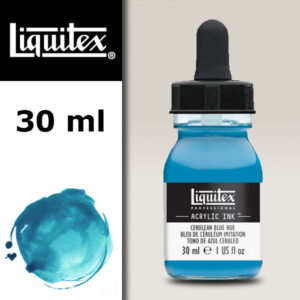 470 - Blu Ceruleo imit 30 ML Acrylic Ink! Liquitex