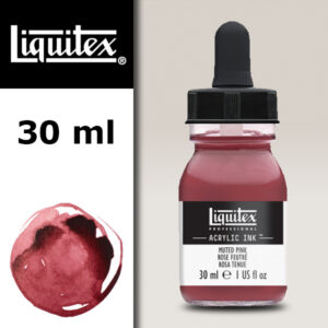 504 - Rosa Tenue 30 ML Acrylic Ink! Liquitex