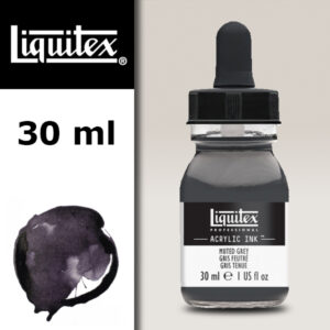 505 - Grigio Tenue 30 ML Acrylic Ink! Liquitex