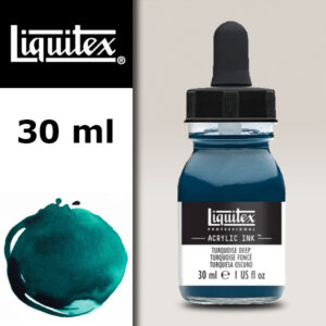 561 - Turchese Scuro 30 ML Acrylic Ink! Liquitex