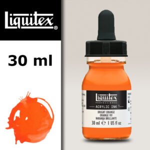 720 - Arancione Brillante 30 ML Acrylic Ink! Liquitex