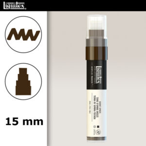 128 - Terra d'ombra bruciata 15 mm Acrilici Paint Marker Liquitex
