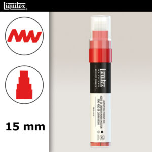 151 - Rosso cadmio medio imit. 15 mm Acrilici Paint Marker Liquitex