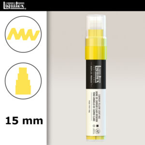 159 - Giallo di cadmio chiaro imit. 15 mm Acrilici Paint Marker Liquitex