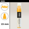 163 - Giallo di cadmio scuro imit. 15 mm Acrilici Paint Marker Liquitex
