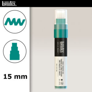 169 - Turchese di cobalto imit. 15 mm Acrilici Paint Marker Liquitex
