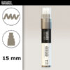 239 - Argento ricco iridiscente 15 mm Acrilici Paint Marker Liquitex