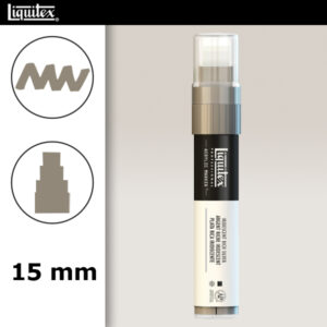 239 - Argento ricco iridiscente 15 mm Acrilici Paint Marker Liquitex