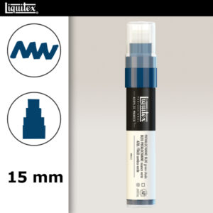 316 - Blu di ftalo (tonalità verde) 15 mm Acrilici Paint Marker Liquitex