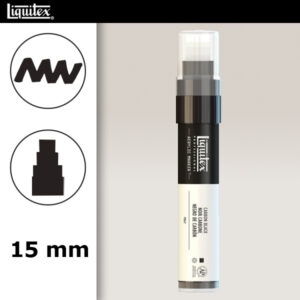 337 - Nero carbone 15 mm Acrilici Paint Marker Liquitex
