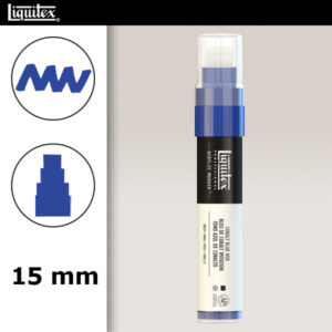 381 - Blu di cobalto imit. 15 mm Acrilici Paint Marker Liquitex