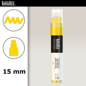 412 - Giallo azo medio 15 mm Acrilici Paint Marker Liquitex