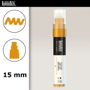 416 - Giallo ossido 15 mm Acrilici Paint Marker Liquitex