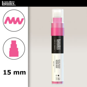 500 - Magenta medio 15 mm Acrilici Paint Marker Liquitex