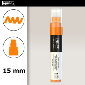 720 - Arancio di cadmio imit. 15 mm Acrilici Paint Marker Liquitex