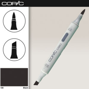 100 - Black Marker Ciao COPIC