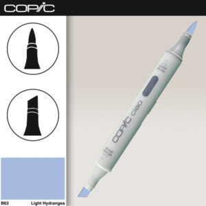 B63 - Light Hydrangea Marker Ciao COPIC