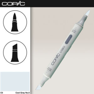 C0 - Cool Gray No. 0 Marker Ciao COPIC