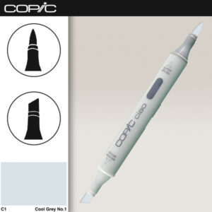 C1 - Cool Gray No. 1 Marker Ciao COPIC