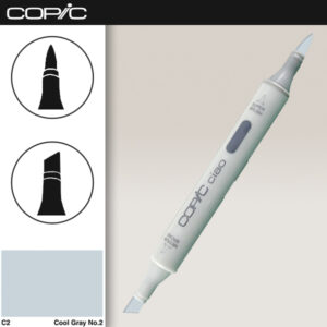 C2 - Cool Gray No. 2 Marker Ciao COPIC