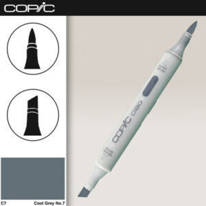 C7 - Cool Gray No. 7 Marker Ciao COPIC