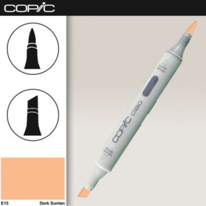 E15 - Dark Suntan Marker Ciao COPIC