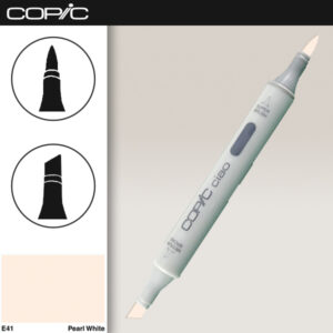 E41 - Pearl White Marker Ciao COPIC