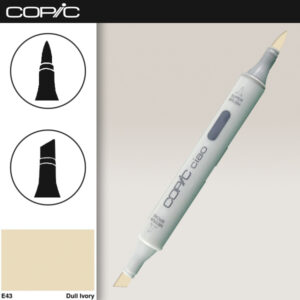 E43 - Dull Ivory Marker Ciao COPIC