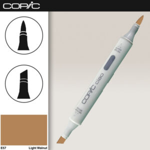 E57 - Light Walnut Marker Ciao COPIC
