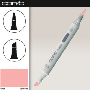 RV34 - Dark Pink Marker Ciao COPIC