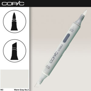 W2 - Warm Gray No. 2 Marker Ciao COPIC