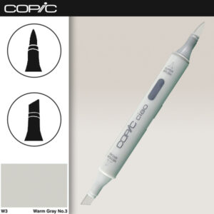 W3 - Warm Gray No. 3 Marker Ciao COPIC