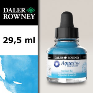 112 - Blu Ceruleo Acquerello 29,5 ML Aquafine Daler Rowney