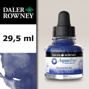 123 - Blu Oltremare Scuro Acquerello 29,5 ML Aquafine Daler Rowney