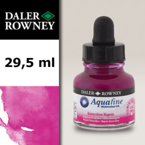 414 - Magenta Quinacridone Acquerello 29,5 ML Aquafine Daler Rowney