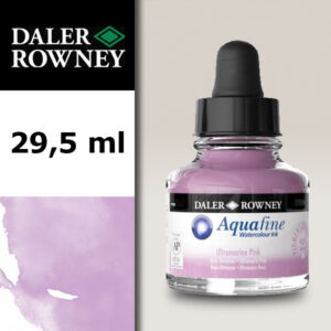 420 - Oltremare Rosa Acquerello 29,5 ML Aquafine Daler Rowney