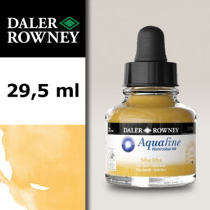 663 - Ocra Gialla Acquerello 29,5 ML Aquafine Daler Rowney