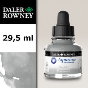 702 - Argento imit. Acquarello 29,5 ML Aquafine Daler Rowney