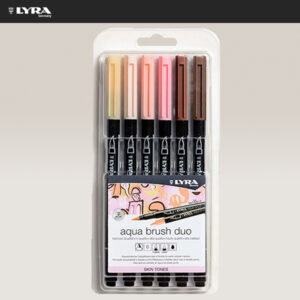 062 - Set Skin Tones 6 pz. AquaBrushDuo Lyra