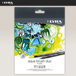 240 - Astuccio 24 Aqua Brush Duo Lyra