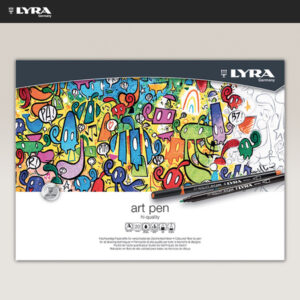 200 - Confezione Metallo 20 Lyra Artpen
