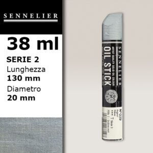 029 - Silver Pastelli Olio - Oil Sticks Sennelier