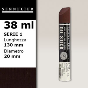 202 - Burnt Umber Pastelli Olio - Oil Sticks Sennelier
