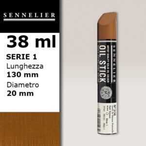 208 - Raw Sienna Pastelli Olio - Oil Sticks Sennelier
