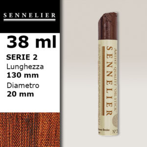 211 - Burnt Sienna Pastelli Olio - Oil Sticks Sennelier