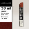 259 - Red Ochre Pastelli Olio - Oil Sticks Sennelier