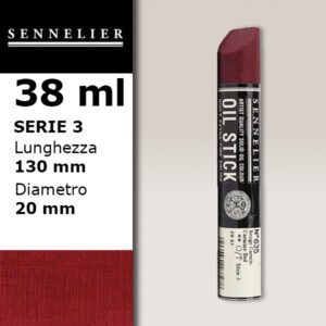 635 - Carmine Red Pastelli Olio - Oil Sticks Sennelier