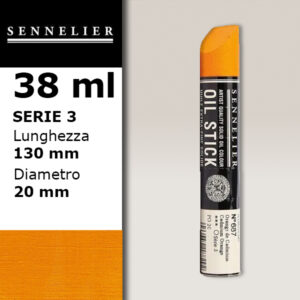 687 - Cadmium Orange Pastelli Olio - Oil Sticks Sennelier
