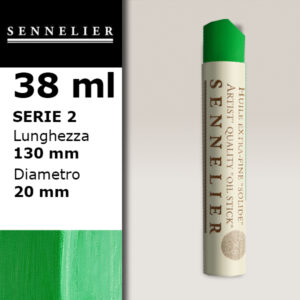 825 - Cadmium Green Deep Pastelli Olio - Oil Sticks Sennelier