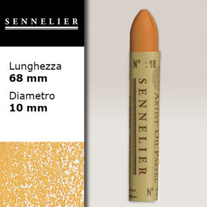 018 - Bright Yellow Pastelli a Olio Singoli Sennelier